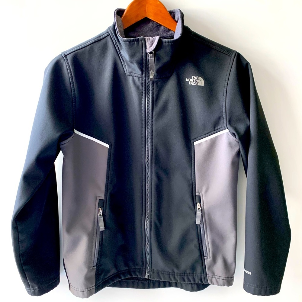 The North Face Black/Gray Soft Shell Jacket